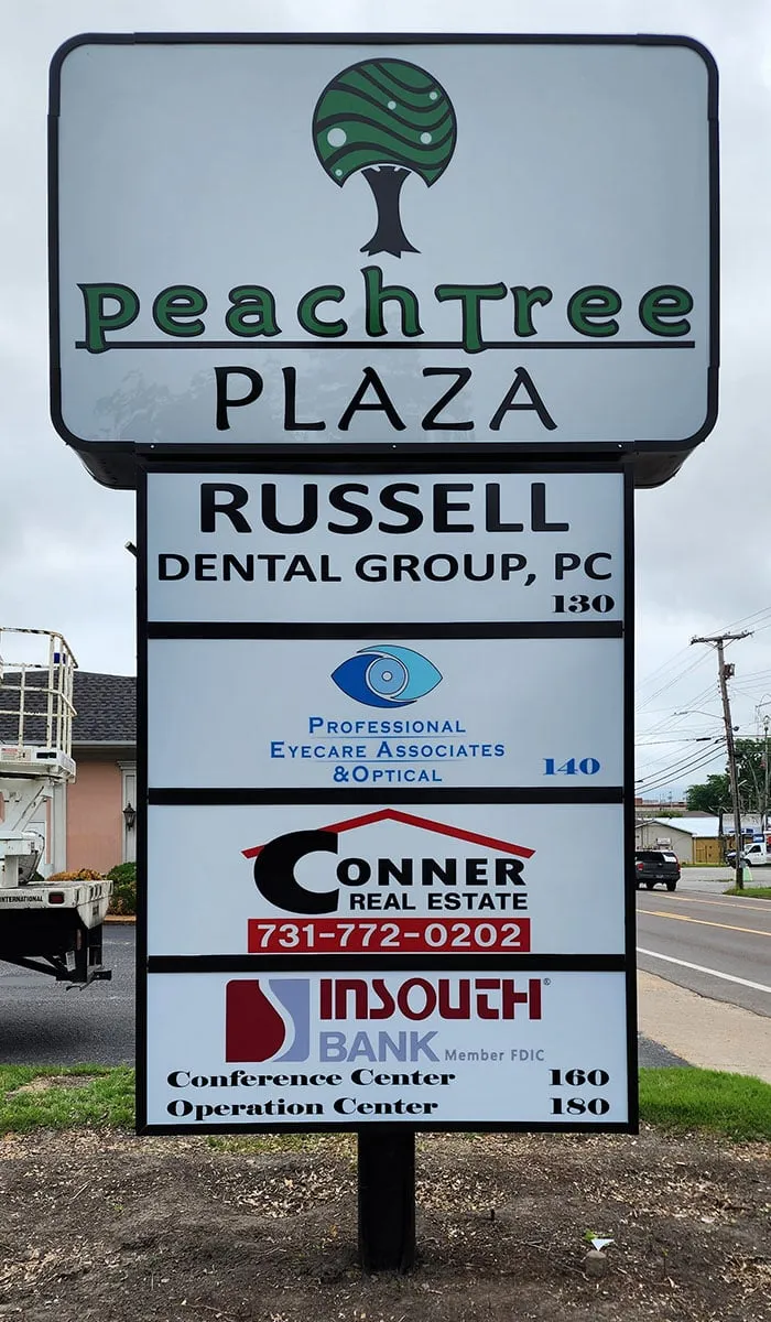 Pylon Tenant Signs