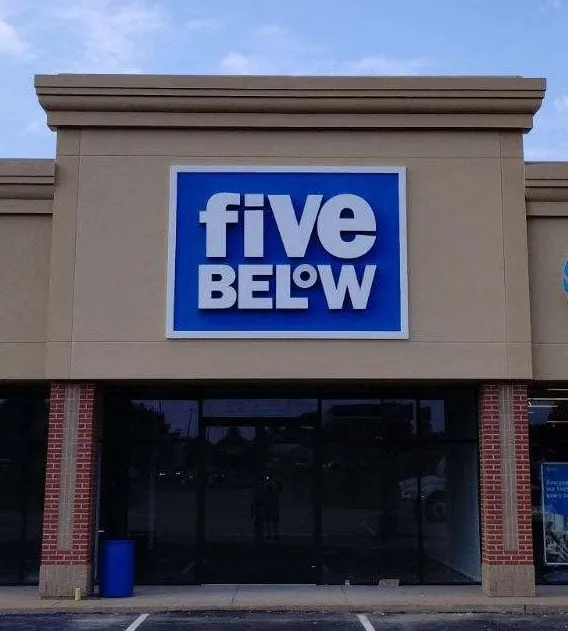 Channel Letter Sign for Five Below